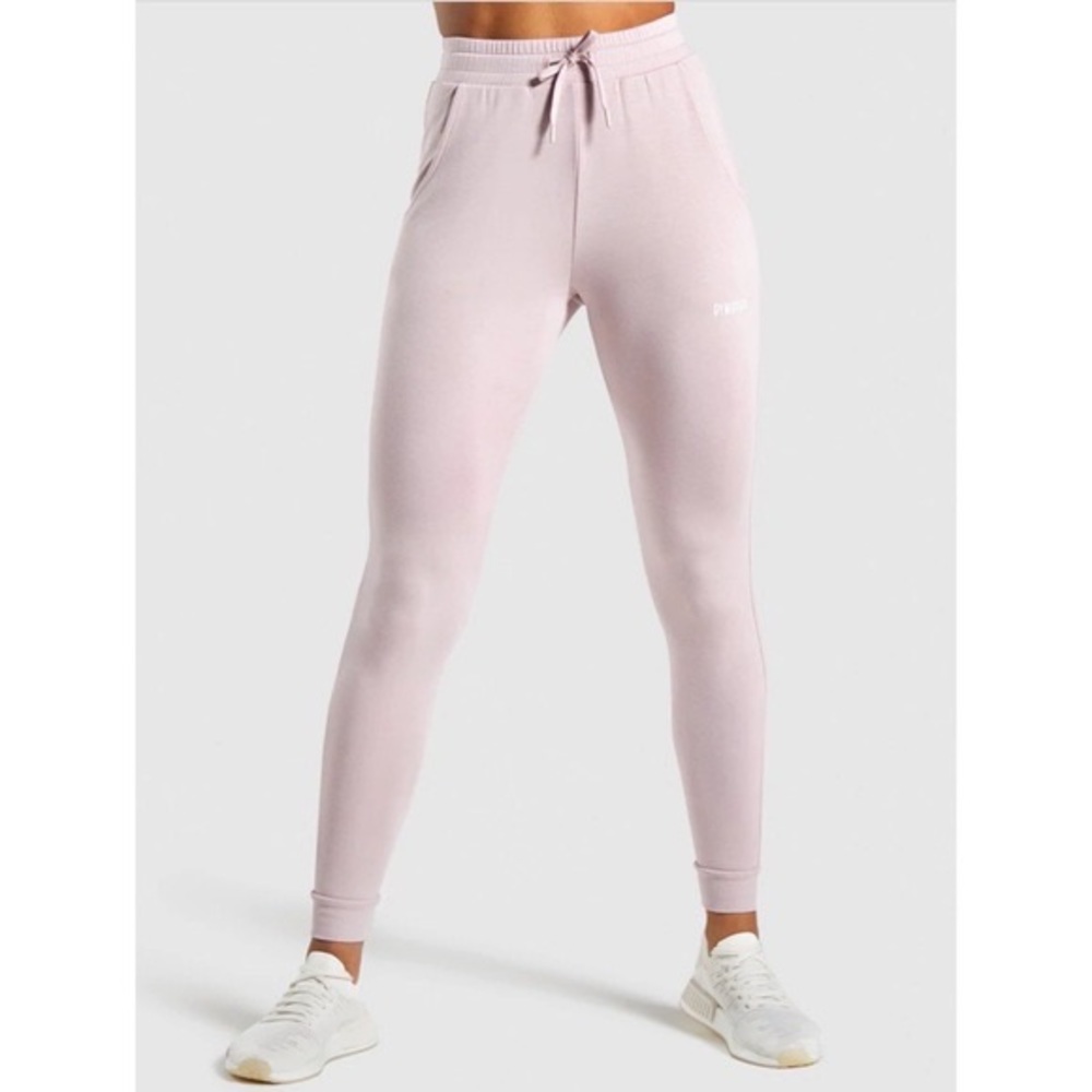 Pink Gymshark Pippa Joggers- M
